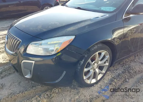 2012 Buick Regal Gs from USA, damaged, VIN 2G4GV5GVXC9163839